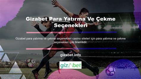 Gizabet Giriş para yatırma adresi